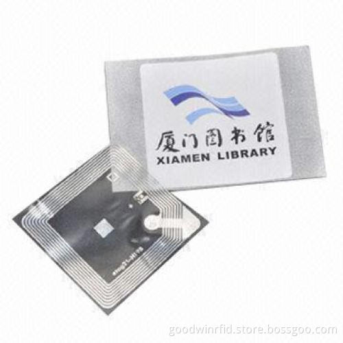 Library tag, used in HF chip for library managements